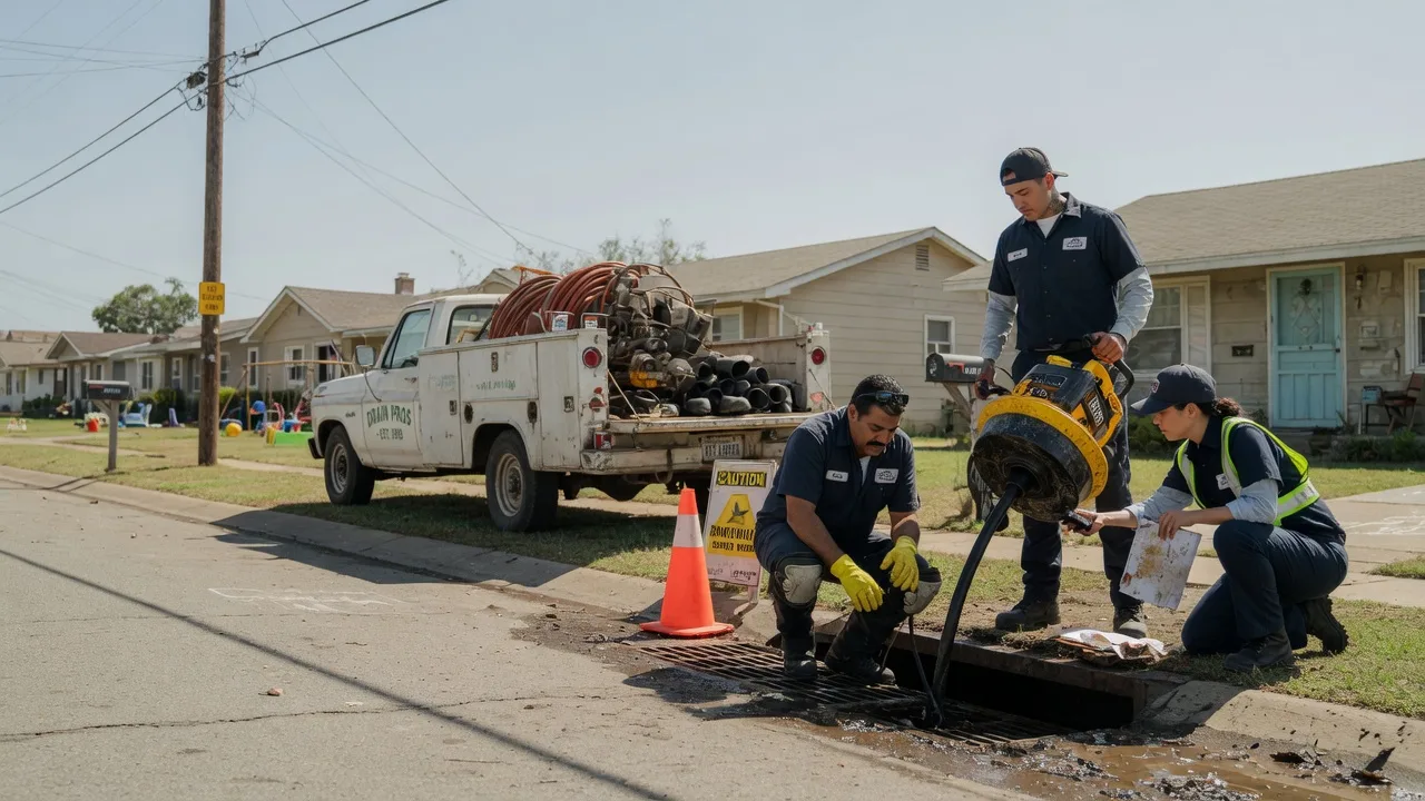 Drain Cleaning in Bruni, TX near me